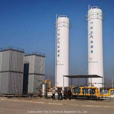 Vacuum Insulated Storage Tank 5-300 m3 for LNG, LOX, LIN, LAR, LCO2, LN2O, LNH3... photo-2