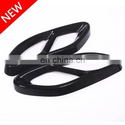 For Mercedes Benz GLC A B C EClass W205 Coupe W213 W176 W246 2016 2017 Car Accessory AMG Exhaust Cover Trim 304 Steels