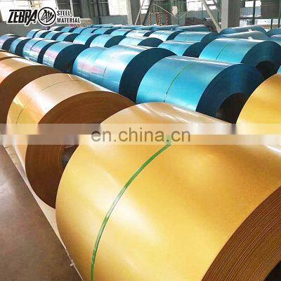 0.33mm Thick 1000mm Width Color Coated Prepainted PPGL Galvalume Steel Coil For Building Material photo-3