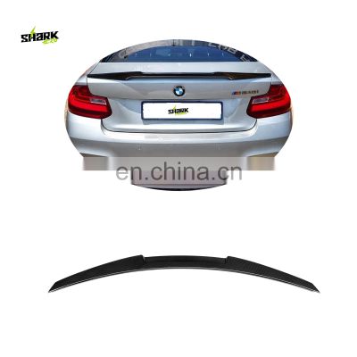 Drop Shipping For Bmw F87 M2 Rear Spoiler Wing M4 Style Carbon Fiber Rear Trunk Spoiler F87 M2 F22 M4