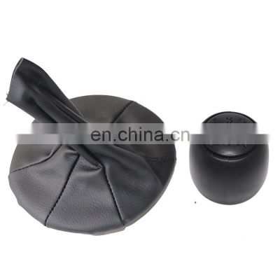 5 Speed Gear Stick Shift Knob handle And Fabric Gear Shift Knob For FIAT PANDA 2003-2012 / 500 500C 2007-2013