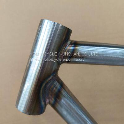 Cr-Mo 4130 Bicycle Frame Cromoly Fixed Gear Bike Frame Steel Bike Frame photo-2