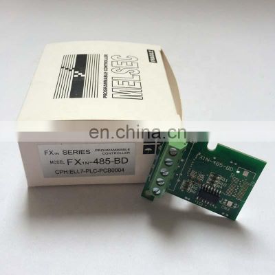 Original packing variable speed drive mitsubishi plc software FX2N-485-BD plc controller module