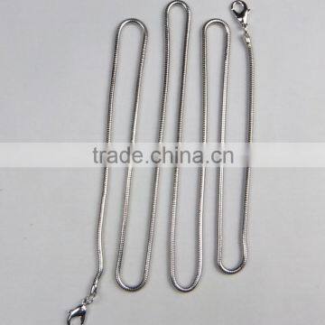 120CM chrome&nickel color clutch bag chain pole-chain with snap hook