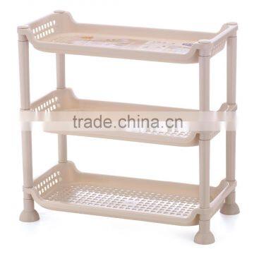 Plastic bathroom sundries holders storage shelf kitchen storage rack