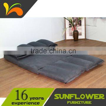 Metal Frame Leg Less Floor Sofa Bed photo-3