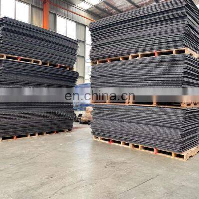 Mat-Pak Ground Protection Versamat 4X8 FT Black HDPE Ground Protection Mat