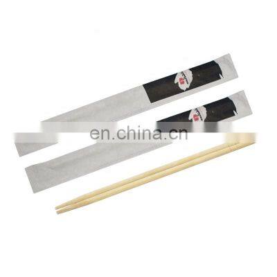 Customized Bamboo Material Japanese Korean Sushi Disposable Tensoge Chopsticks Natural Color