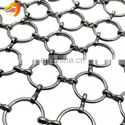 Stainless Steel Chain Mail Mesh Ring Chain Mail Wire Mesh Ring Mesh Curtain