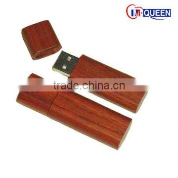 Recycle wooden usb flash drive with CE