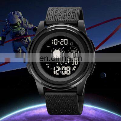 Jam Tangan Skmei 1883 New Ultra Thin Watch Wholesale Sports Waterproof Digital Led Watch Men Wrist Cheap Watch