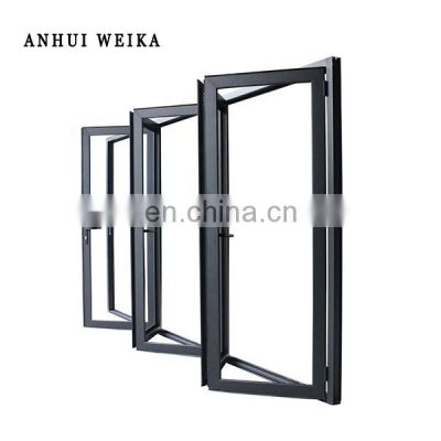 Hot-Selling high quality low price wardrobe sliding door system folding door with aluminum profiles