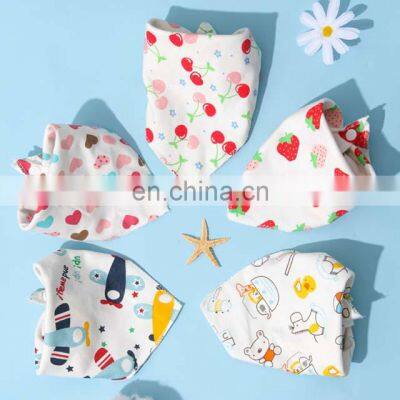 Wholesale Triangle Bib Baby Bandana Drool Bibs Cotton For Boys And Girls