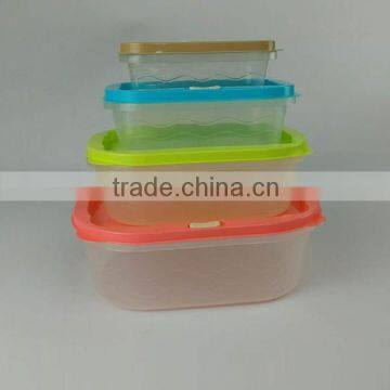 rectangle microwave safe fresh-keeping box 4pcs/set                        
                                                                                Supplier's Choice