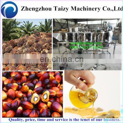 good feedback and new condition crude red palm oil refining refined machine price