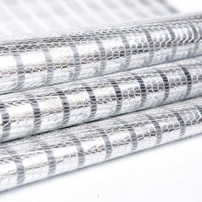 Factory 65% Shading Aluminum Foil Inner Sun Shade Mesh Suitable for High-end Greenhouse Aluminum Foil Shade Cloth