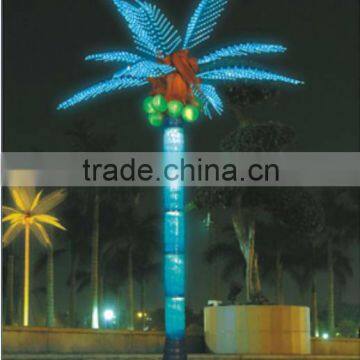 led light palm tree