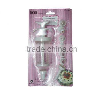 Icing Syringe Cake Piping Syringe w 8 Nozzles Cake Decorating Set