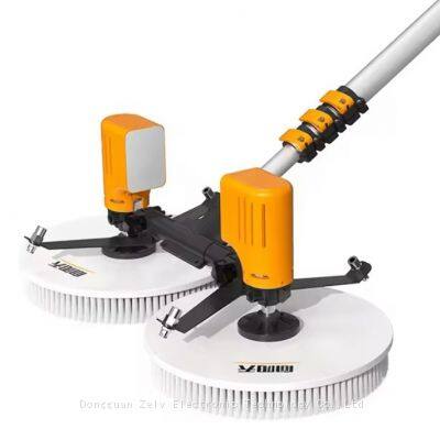 solar cleaning brush hand-hold electric cleaning tool solar panel cleaning machine