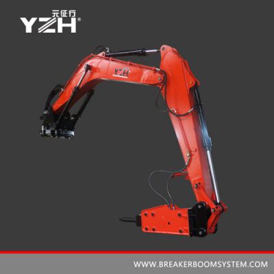 YZH Rockbreaker boom system