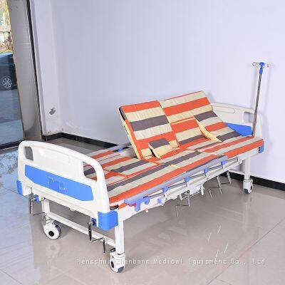 Medical Bed for the Elderly With Paralysis, Fully Curved, Fully Turned Brown, and Cotton Multifunctional Nursing Bed for Home Use photo-3