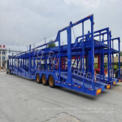 24 meter export semi-trailer 10 car semi-trailer Export Russian semi-trailer 3-axle semi-trailer