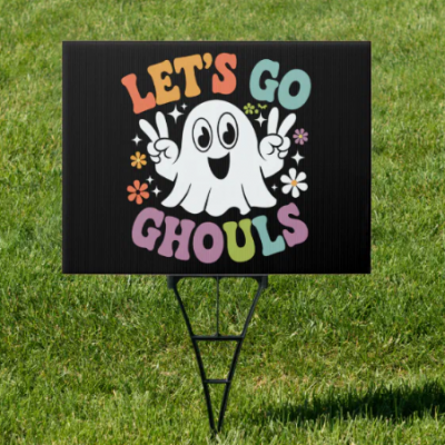 Wholesale Custom PP Corrugated Plastic Halloween Yard Decoration Signs – Outdoor Holiday Display Board photo-3