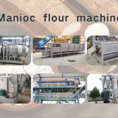 Small Scale Cassava Flour Processing Machine FuFu Flour Making Machinery Manioc Farine Production Line with Low Cost