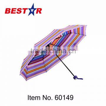 Free Sample Promotional 3 Folding Umbrella