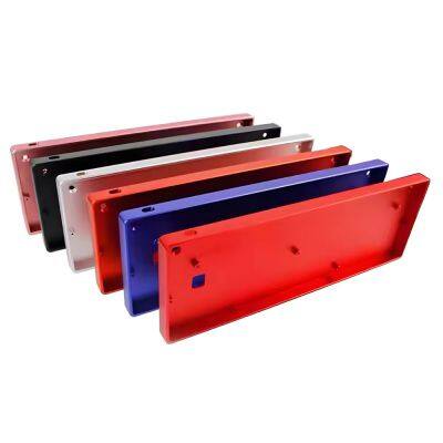 Настраиваемая алюминиевая корпусная часть для механической клавиатуры, изготовленная на ЧПУ photo-2