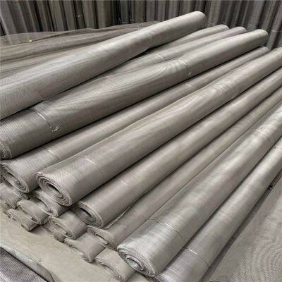 Malha de arame de aço inoxidável eletropolida para processamento de alimentos e aplicações farmacêuticas