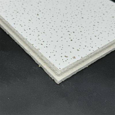 High Quality Acoustic Mineral Fiber Ceiling Tile for Office Building and School Projects photo-3