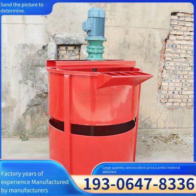 type 500 vertical double-layer cement mixer, single-layer mortar mixing bucket, mortar storage bucket for construction, in stock