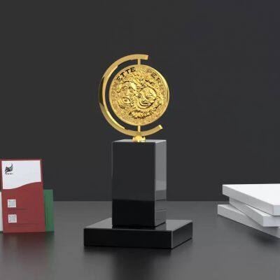 In-Stock Wholesale: High-End, High-Quality Metal Tony Awards Trophy Replicas—Customizable With Engraved Logos and Text