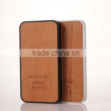 Three Coil Transmitter Wooden Wireless Transmitter /qi Wireless Charger photo-4