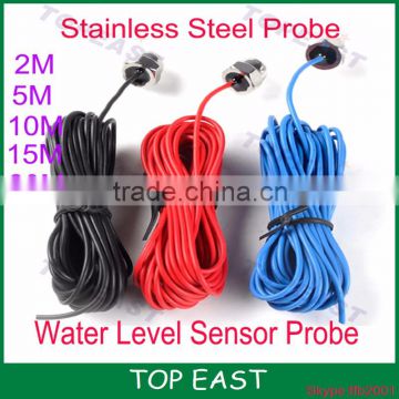 5M Cable Stainless steel Water level sensor EDF96 controller probe sensing probe