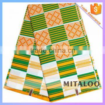 Mitaloo Real Wax Printed Fabric Nigeria Fabric For Men Women MH3010
