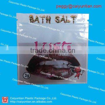 bath salt plastic bags