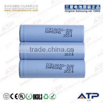 Samsung authorized dealer selling samsung sdi 18650 / samsung 18650 3000mah / icr18650-30b