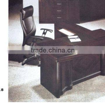 Office Funriture wood table Luxury Director Wooden Office Table