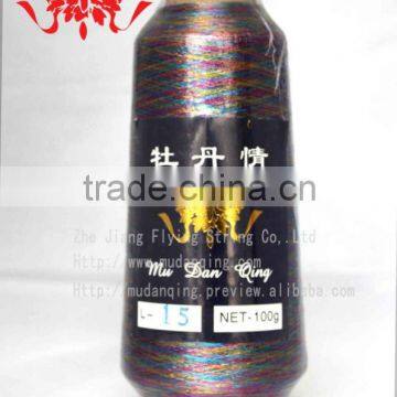 multi colors ST-type150D/300D/600DM/J-Type Metallic Yarn, metalic yarn st(ms) type,mh-type/mx-type yarn,embroidery thread