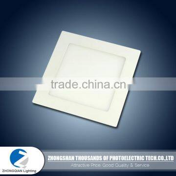 Easy assemble 24 watt square recessed led panel light 300x300