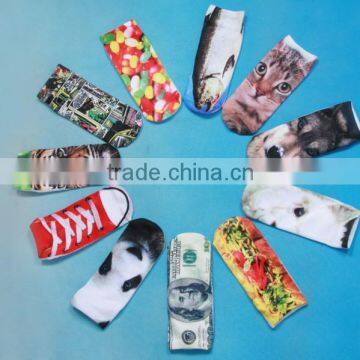 custom digital print socks