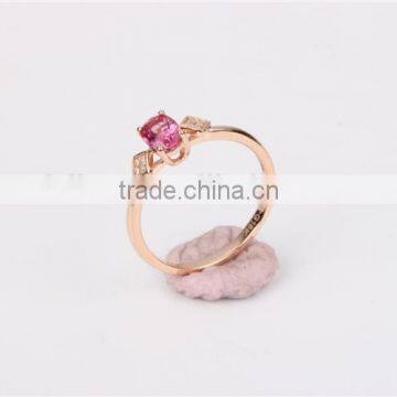 Fashion K Gold Diamond Ring Jewelry photo-5
