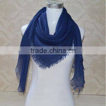 New Design Ladies Fashion Tassel Cotton Glitter Muslim Hijab Square Scarf Quality Choice photo-6