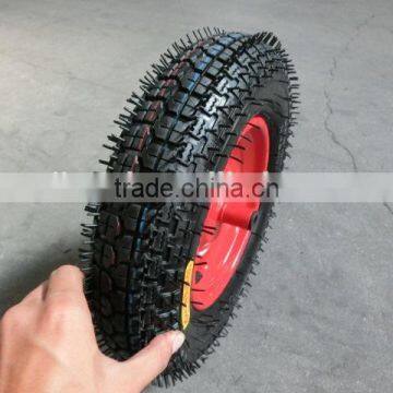 3.50-8 rubber wheel , wheelbarrow wheel 3.50-8