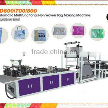 XK-D800 High Speed Multifunctional PP & Zipper Bag Making Machine