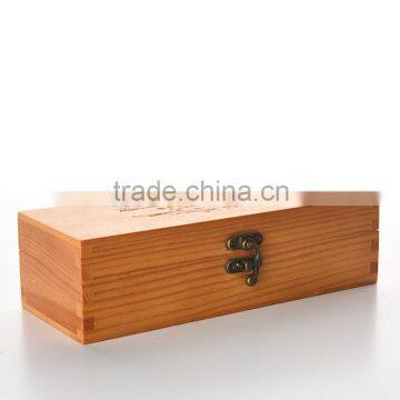 Fashion Pine Wood Wine Box With Logo photo-2