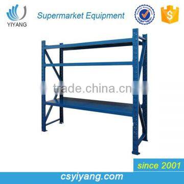 Metal storage equipment display rack for warehouse