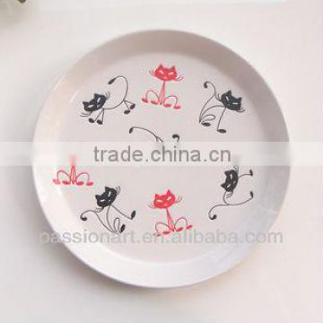 Animal Pattern Hand Paited Ceramic Plates